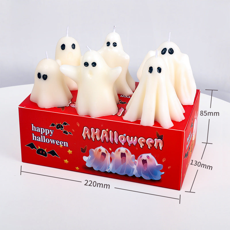 Spooky Ghost Candle Set