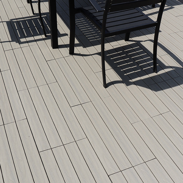 Square click parquet tiles – composite striped pattern tile set