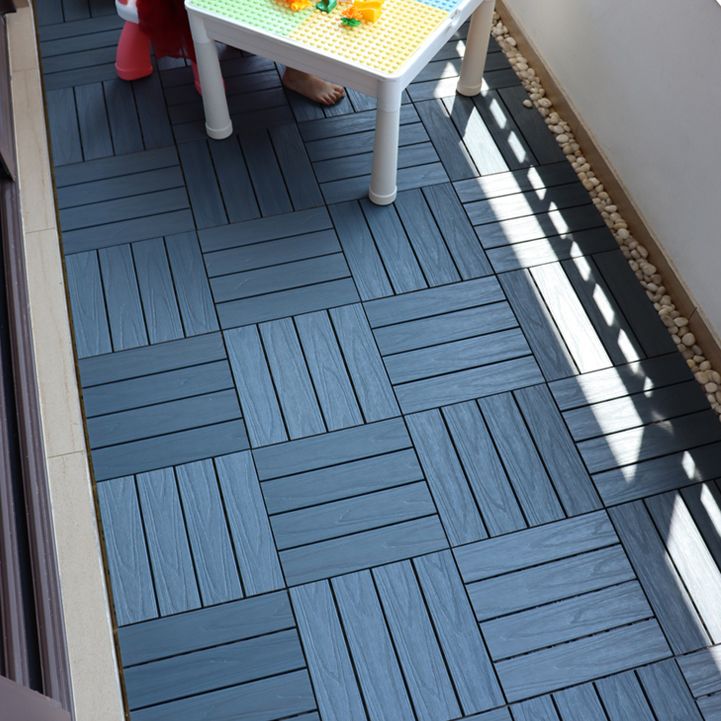 Square click parquet tiles – composite striped pattern tile set