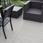 Square click parquet tiles – composite striped pattern tile set