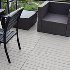 Square click parquet tiles – composite striped pattern tile set
