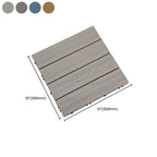 Square click parquet tiles – composite striped pattern tile set