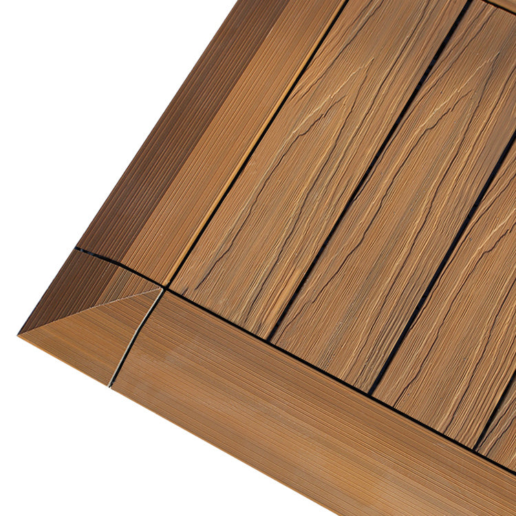 Square click parquet tiles – composite striped pattern tile set