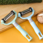 Stainless steel 3-in-1 multi-function peeler knife