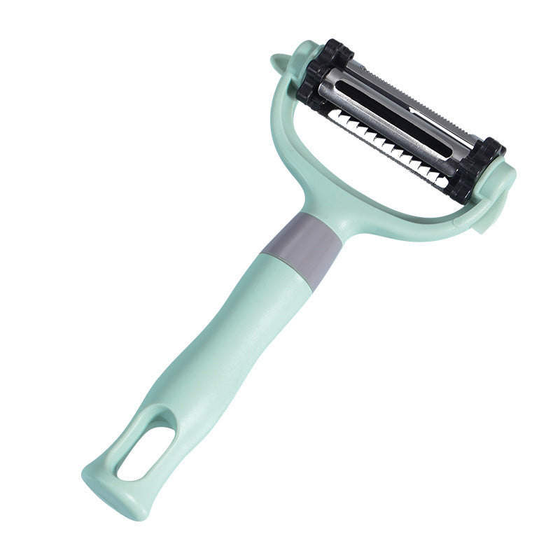 Stainless steel 3-in-1 multi-function peeler knife