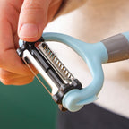 Stainless steel 3-in-1 multi-function peeler knife