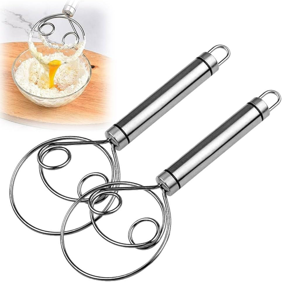 Stainless Steel Danish Dough Whisk