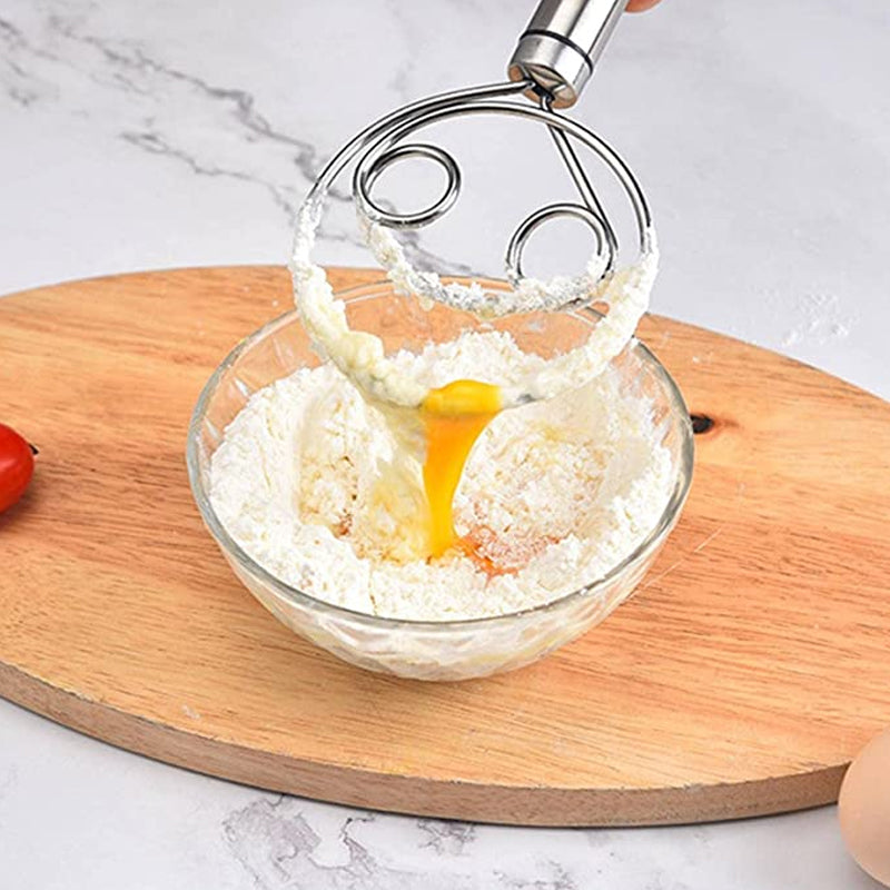 Stainless Steel Danish Dough Whisk
