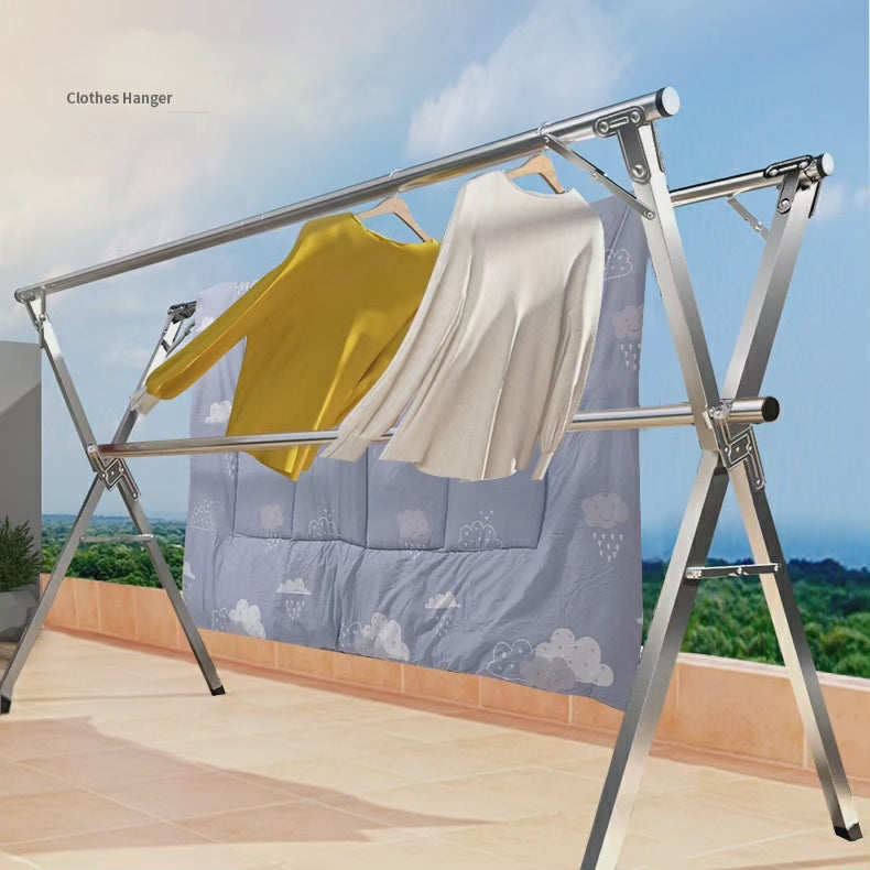 Stainless Steel Foldable Indoor & Balcony Clothes Airer