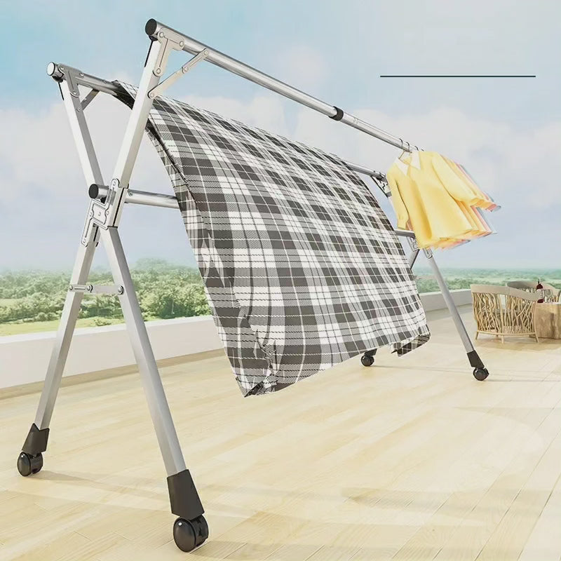 Stainless Steel Foldable Indoor & Balcony Clothes Airer