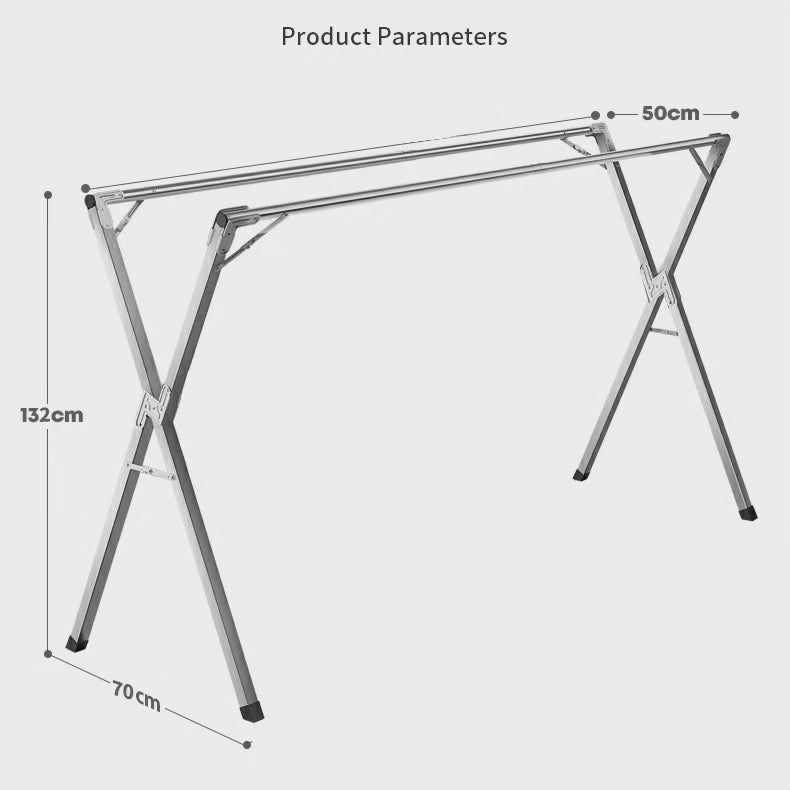 Stainless Steel Foldable Indoor & Balcony Clothes Airer