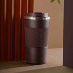 Stainless Steel Insulated Mug with Spout Lid – Leak-Proof, Wide Mouth, Easy to Clean
