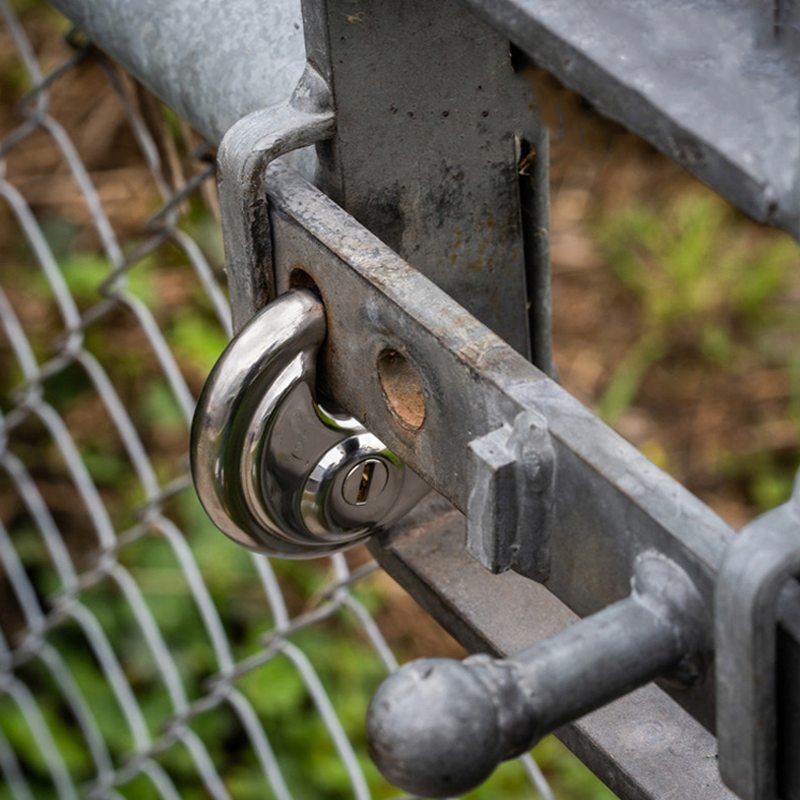 Stainless Steel Mini Round Padlock