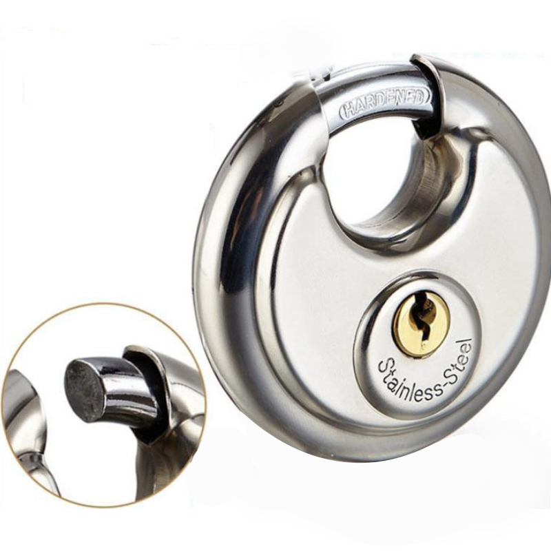 Stainless Steel Mini Round Padlock