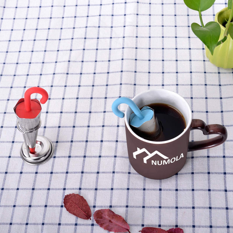 Stainless steel umbrella tea infuser