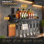 Stainless Steel Wall Kitchen Rack