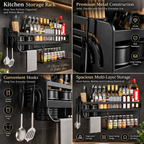 Stainless Steel Wall Kitchen Rack