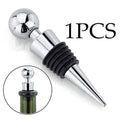 Stainless Steel Wine and Champagne Bottle Stopper