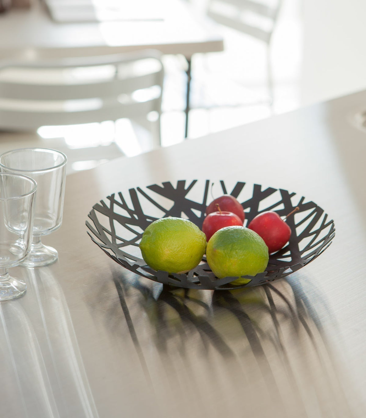 Steel Fruit Bowl