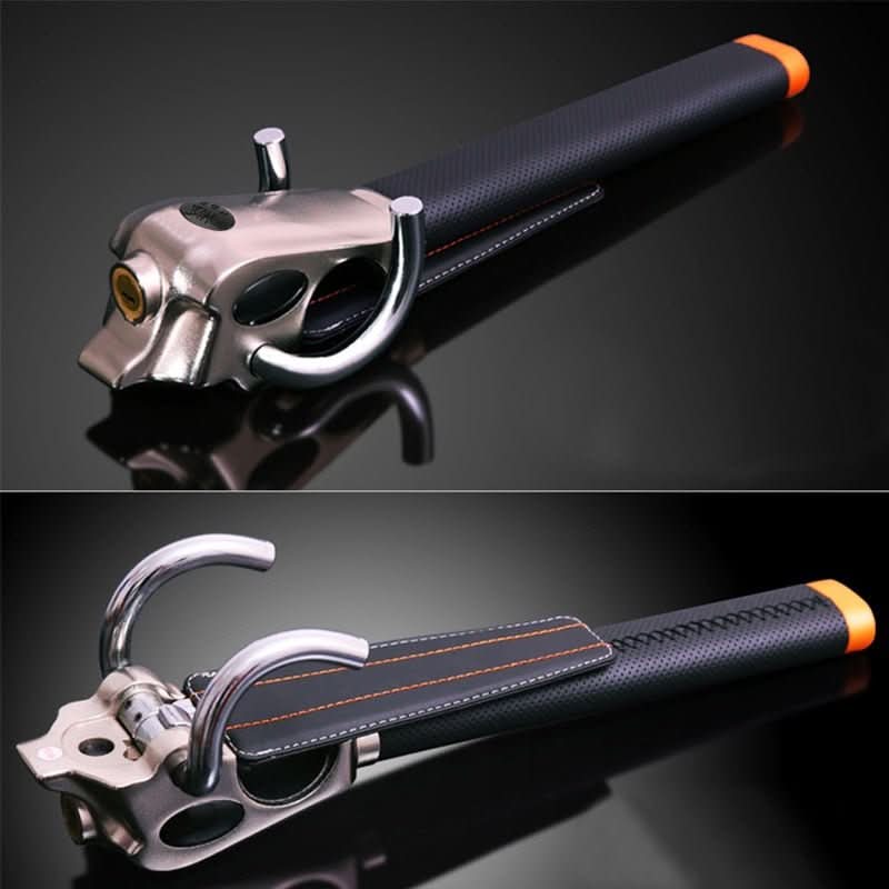 Steering Wheel Lock with Alarm Function and Triple Security