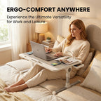 Boneroshop Adjustable Lap Desk With Light