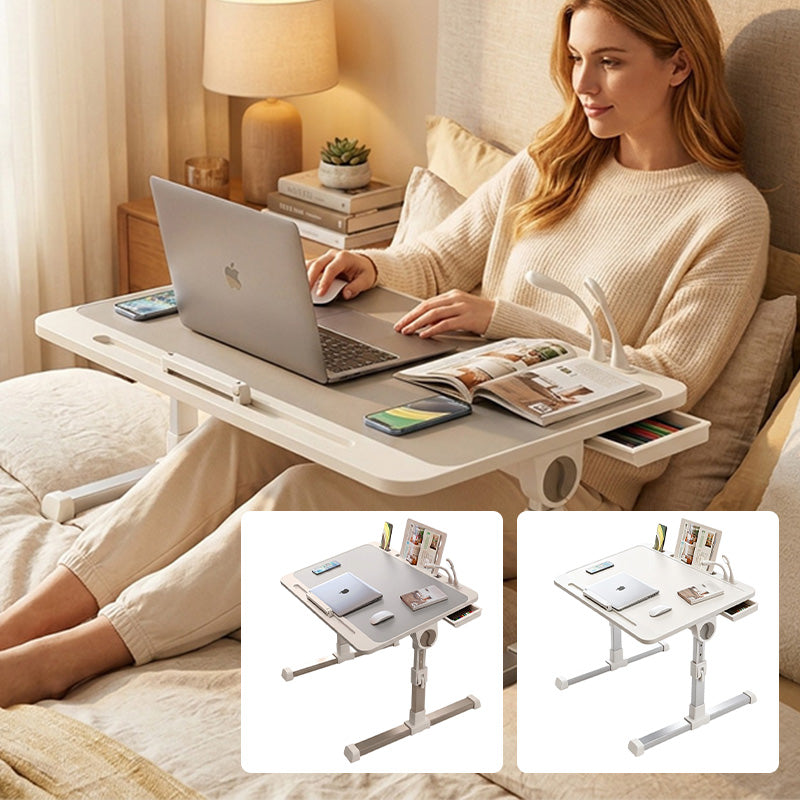 Boneroshop Adjustable Lap Desk With Light