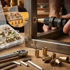 Boneroshop Carbon Steel Open End Rivet Nut Kit
