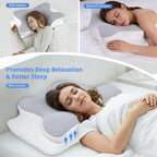 Boneroshop Cervical Neck Pain Memory Foam Pillow