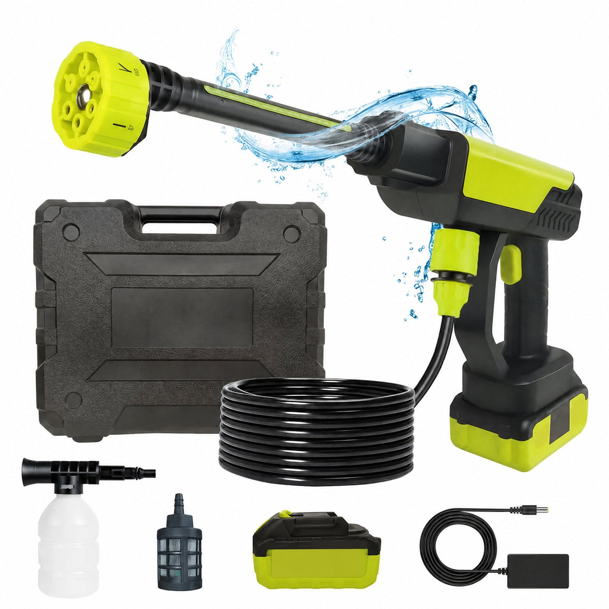 Boneroshop Cordless Pressure Washer Gun