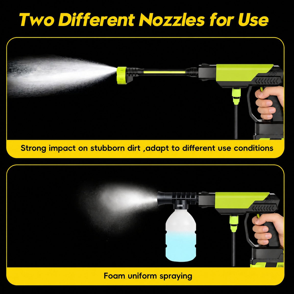 Boneroshop Cordless Pressure Washer Gun