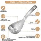 Boneroshop Multifunction Stainless Steel Cooking Grater Spoon
