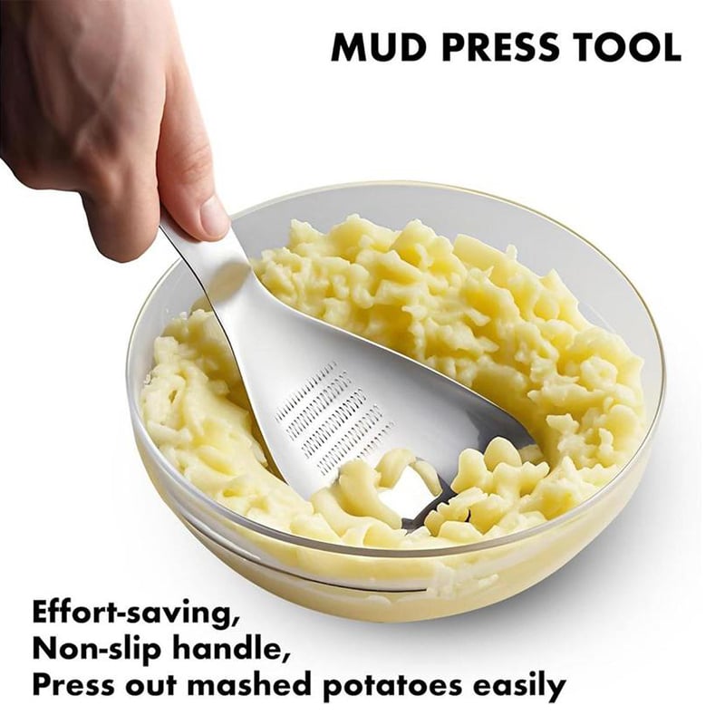 Boneroshop Multifunction Stainless Steel Cooking Grater Spoon