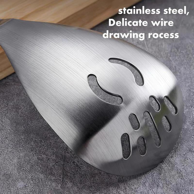Boneroshop Multifunction Stainless Steel Cooking Grater Spoon