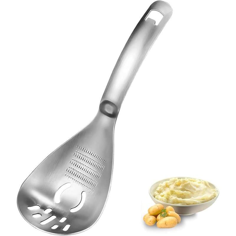 Boneroshop Multifunction Stainless Steel Cooking Grater Spoon