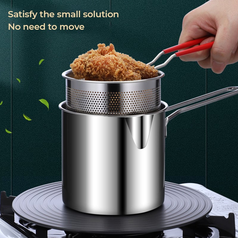 Boneroshop Multifunctional 304 Stainless Steel Fryer