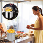 Boneroshop Multifunctional 304 Stainless Steel Fryer