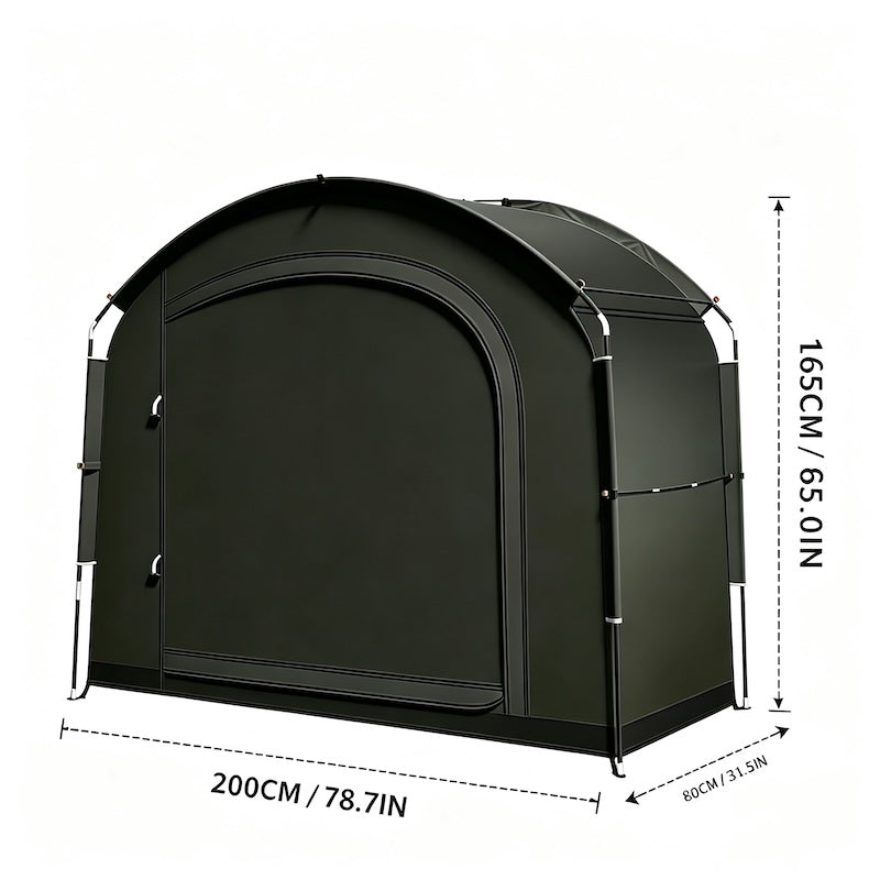 Boneroshop Portable Waterproof Outdoor Storage Shelter
