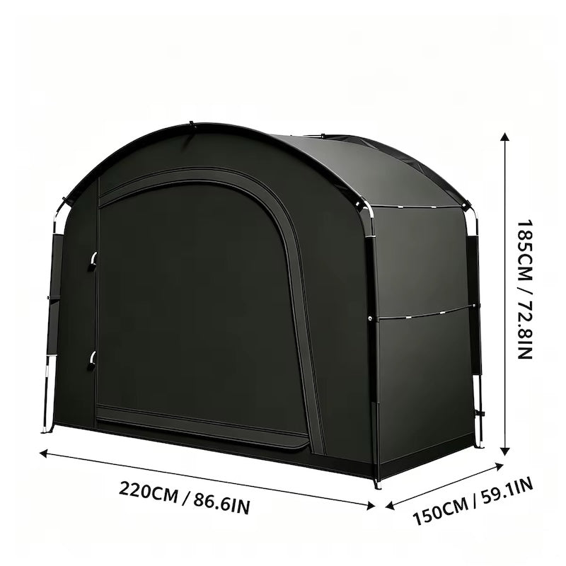 Boneroshop Portable Waterproof Outdoor Storage Shelter
