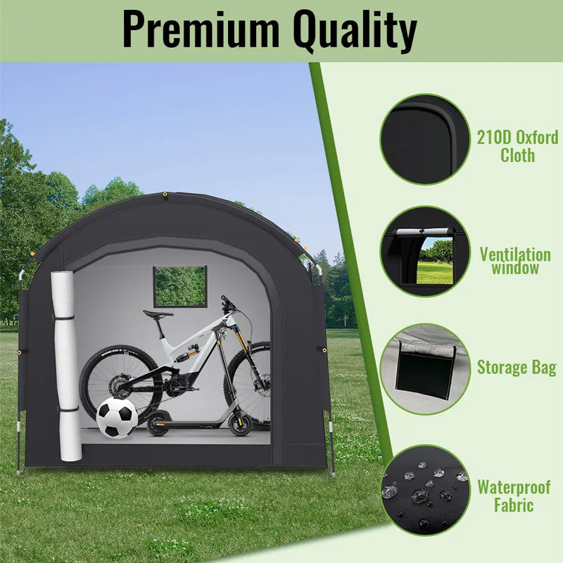 Boneroshop Portable Waterproof Outdoor Storage Shelter