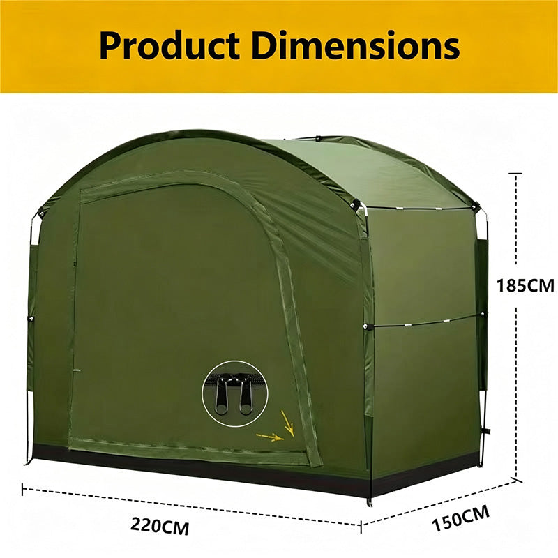 Boneroshop Portable Waterproof Outdoor Storage Shelter