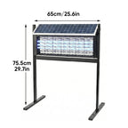 Boneroshop Powerful Solar Outdoor Bug Zapper
