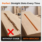 Boneroshop Precision Wood Router Slotting Guide Bracket