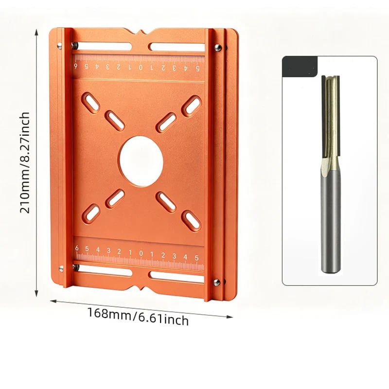 Boneroshop Precision Wood Router Slotting Guide Bracket