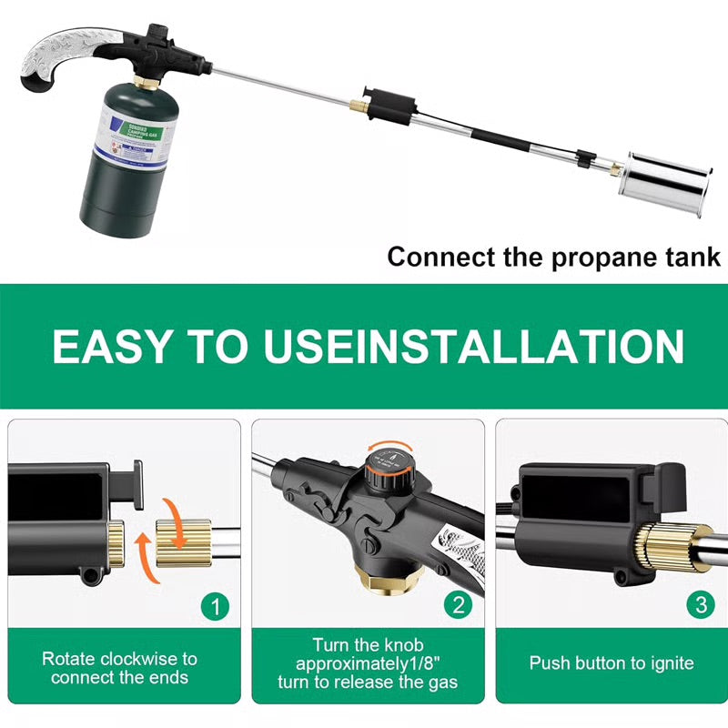 Boneroshop Professional Propane Weed Torch Burner