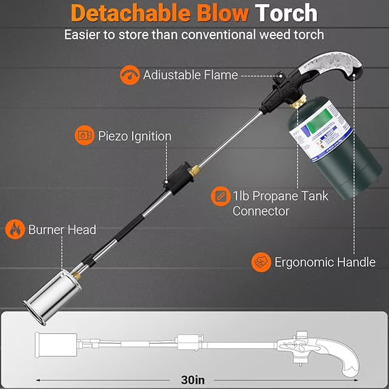 Boneroshop Professional Propane Weed Torch Burner