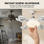 Boneroshop Remote Control Ceiling Fan Light Bulb