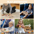 Boneroshop Wooden Screwdriver Lock & Key Activity Board