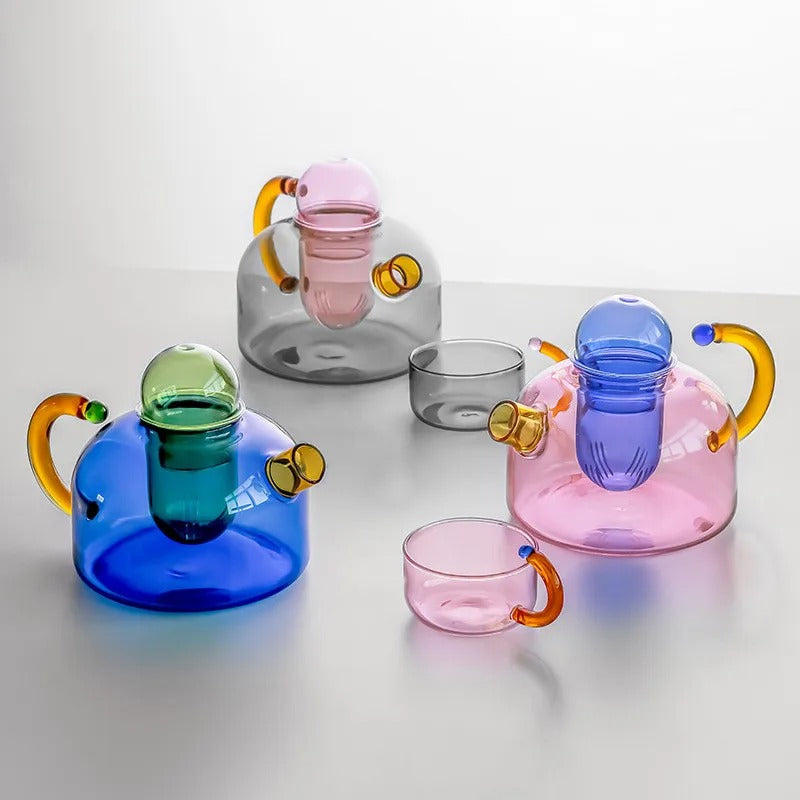 Stylish Artistic Tokyo Teapot and Cup