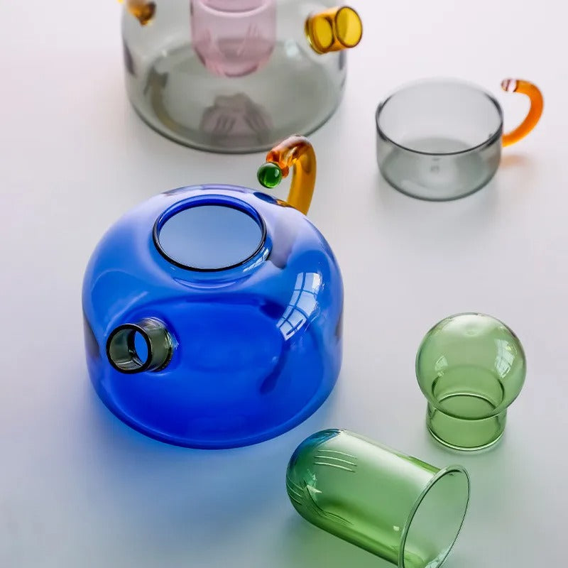 Stylish Artistic Tokyo Teapot and Cup