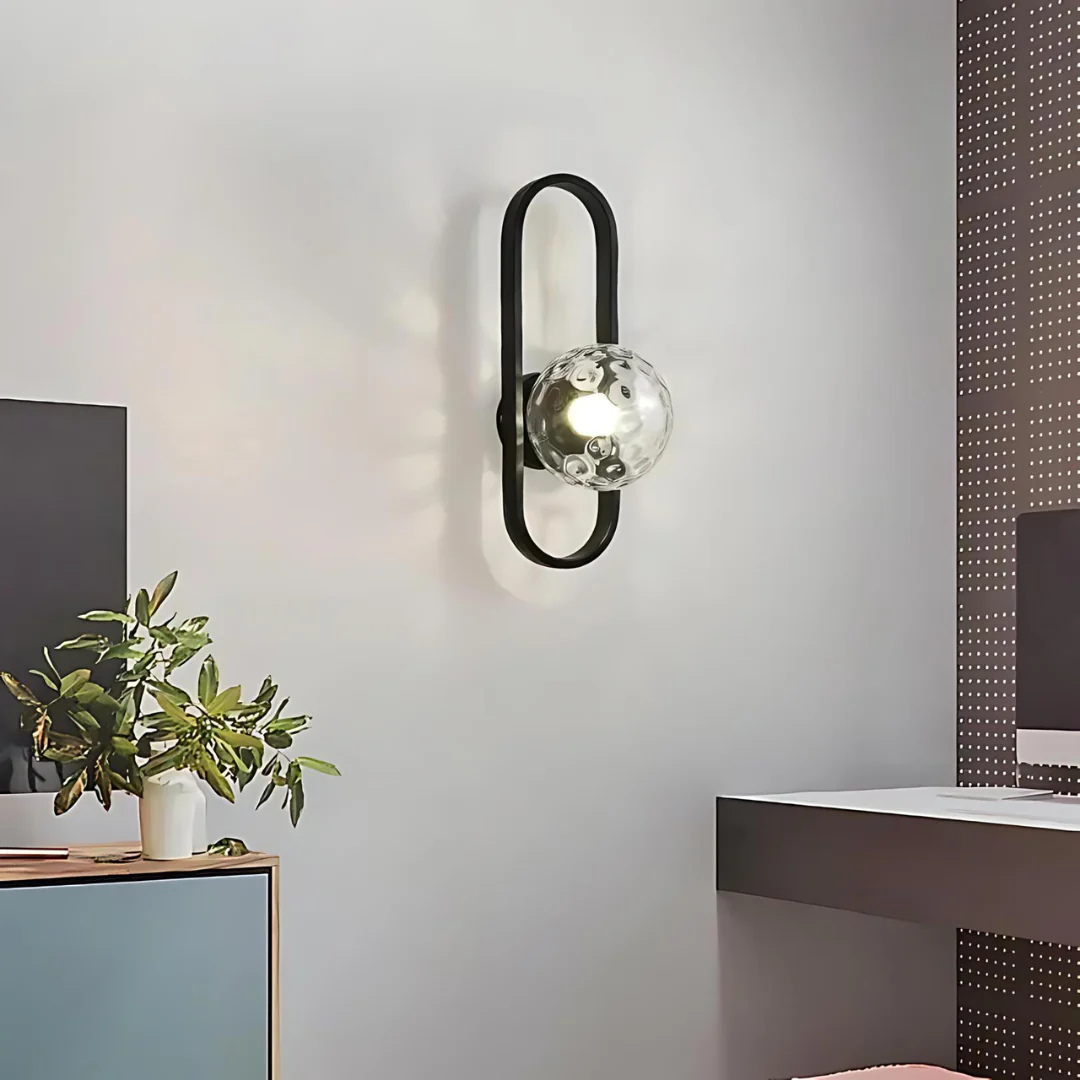 Stylish Glass Wall Lamp